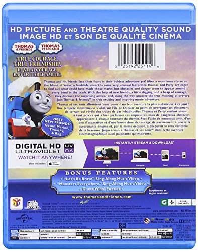 Thomas & Friends: Tale of the Brave - The Movie / Thomas & Friends: Histoire De Courage (Bilingual) [Blu-ray + DVD + Digital Copy + UltraViolet]