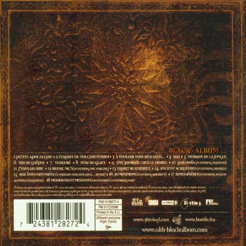 Akhenaton / Black Album - CD