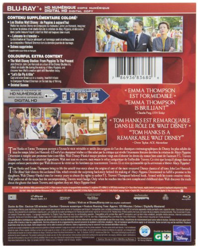 Sauvons M. Banks / Saving Mr. Banks [Blu-ray + Digital Copy] (Bilingual) - Blu-Ray (Used)