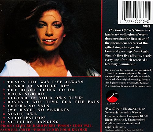 Carly Simon / The Best Of Carly Simon - CD (Used)