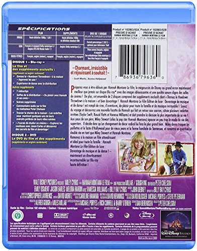 The Hannah Montana Movie - Blu-ray + DVD (Used)