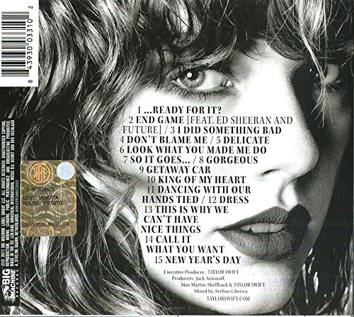Taylor Swift / Reputation - CD