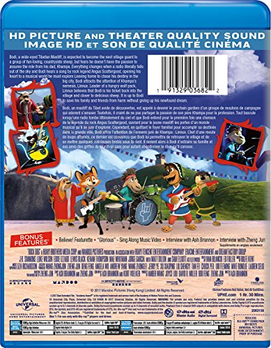 Rock Dog - Blu-Ray/DVD