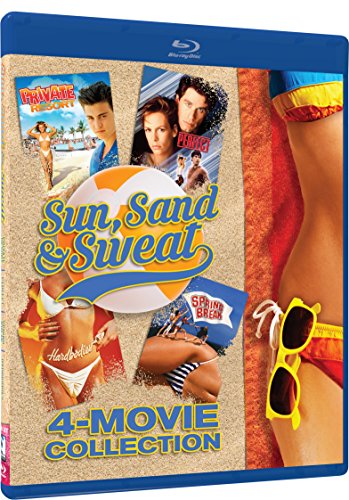 Sun, Sand And Sweat: 4 Movies: Private Resort, Hardbodies, Spring Break, Perfect - Blu-Ray