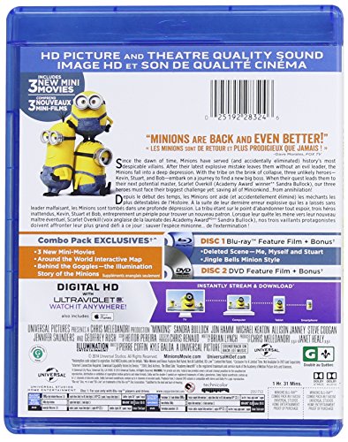 Minions - Blu-Ray/DVD