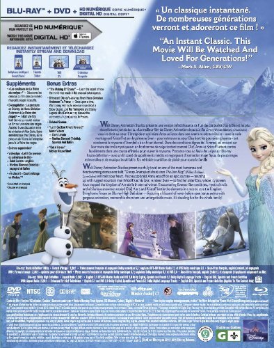 Frozen - Blu-Ray/DVD (Used)