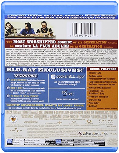 The Big Lebowski [Blu-ray + DVD + Digital Copy] (Bilingual)