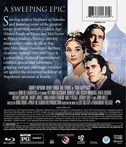 War &amp; Peace (Bilingual) [Blu-ray]