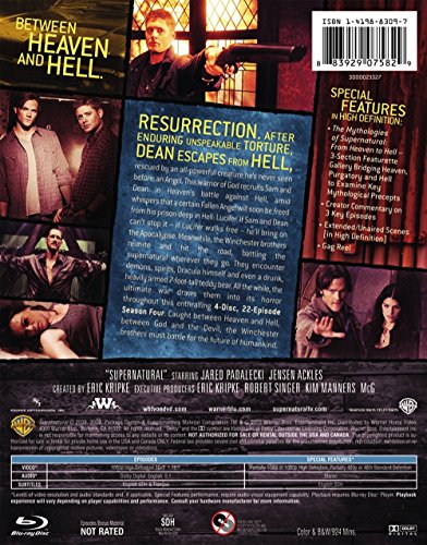 Supernatural: The Complete Fourth Season [Blu-ray]