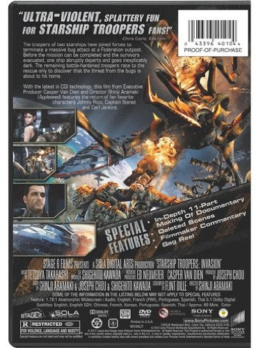 Starship Troopers: Invasion - DVD (Used)