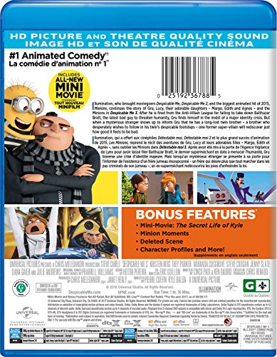 Despicable Me 3 [Blu-ray + DVD + Digital HD] (French subtitles)