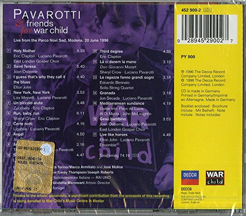 Pavarotti &amp; Friends / For War Children - CD (Used)