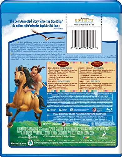 Spirit: Stallion of the Cimarron - Blu-Ray/DVD