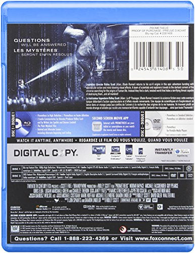 Prometheus - Blu-Ray/DVD