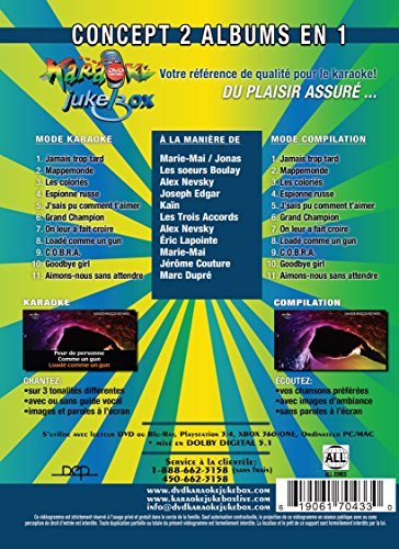 Karaoke Jukebox: Great Francophone Hits Vol. 42 - DVDs