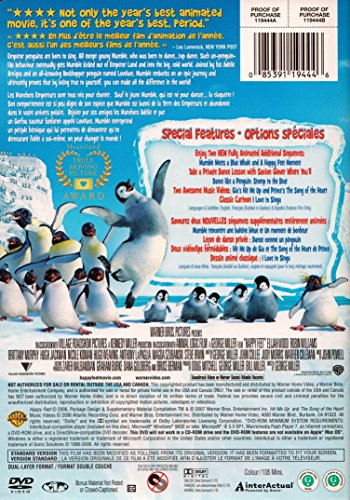 Happy Feet (Full Screen) - DVD (Used)