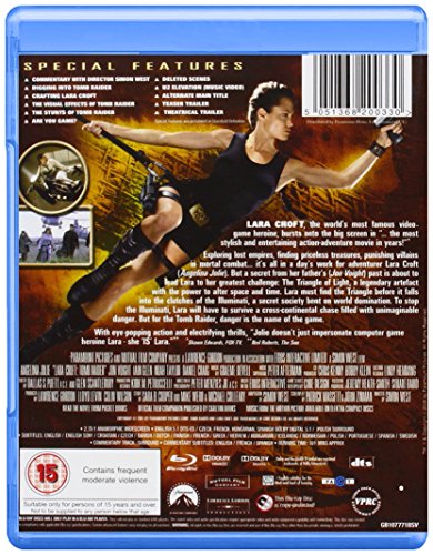 Lara Croft / Tomb Raider: Uncut Edition - Blu-Ray