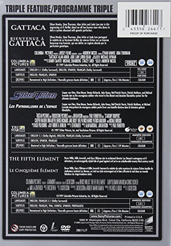 The Fifth Element / Gattaca / Starship Troopers - Set