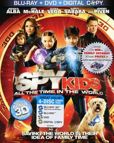 NEW Alba/mchale/piven/banderas - Spy Kids 4 (Blu-ray)