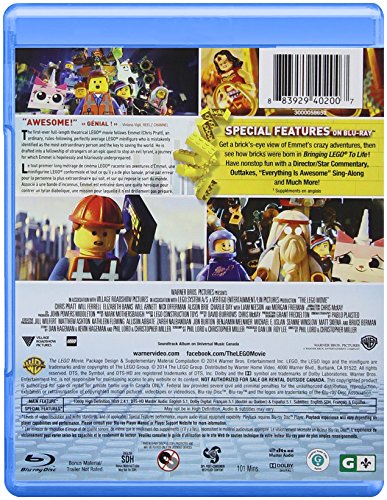 The Lego Movie - Blu-Ray/DVD