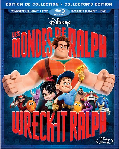 Wreck-It Ralph / Wreck-It Ralph (Bilingual) [Blu-ray + DVD] (French version)