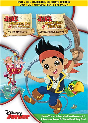 Jake and the Neverland Pirates: Yo ho, Sailors! (Bilingual) [DVD + CD + Eye Patch]