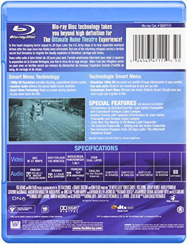 28 Weeks Later (Bilingual) [Blu-ray] (French version)