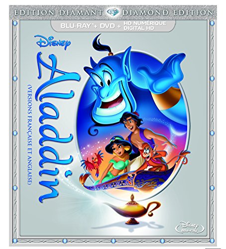 Aladdin (Diamond Edition - French version) [Blu-ray + DVD + Digital HD] (Bilingual)