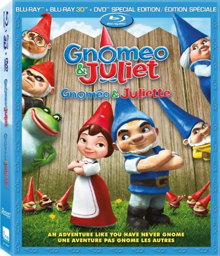 Gnomeo and Juliet: Special Edition - Blu-Ray 3D/Blu-Ray/DVD (Used)