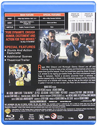 Lethal Weapon 2 - Blu-Ray