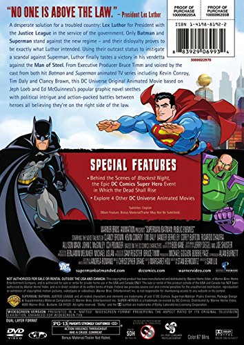 Superman/Batman: Public Enemies - DVD