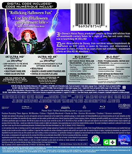 Hocus Pocus - 4K/Blu-Ray