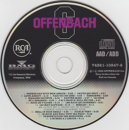 Offenbach ‎– 2-4-6 - 1992 - (Canada - Box set) - CDX3