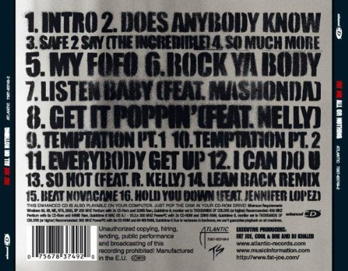 Fat Joe / All Or Nothing - CD