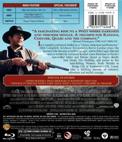 Wyatt Earp [Blu-ray] [Blu-ray]