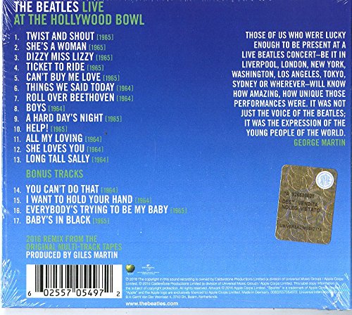The Beatles / Live At The Hollywood Bowl - CD