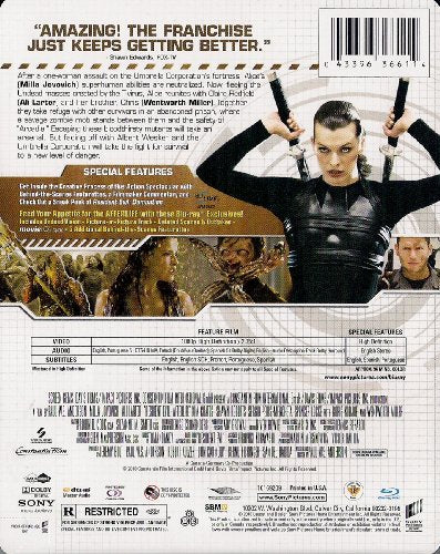 Resident Evil: AfterLife (Steelbook Edition) - Blu-Ray