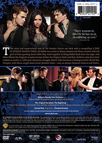 The Vampire Diaries: Season 3 - DVD (Used)
