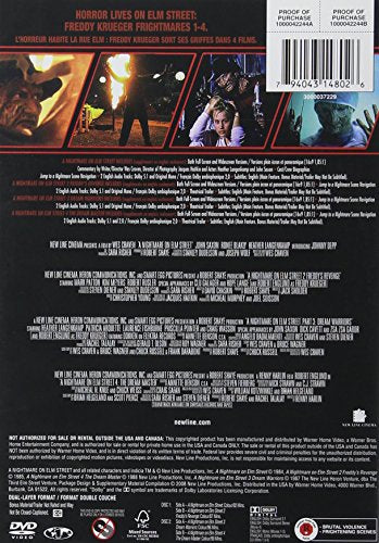 4 Film Favorites: A Nightmare on Elm Street 1-4 - DVD