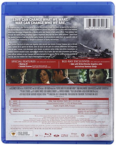 In the Land of Blood and Honey (Blu-ray + DVD) (Sous-titres français)