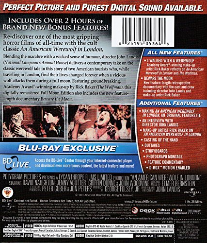 An American Werewolf in London (Full Moon Edition) - Blu-Ray (Used)