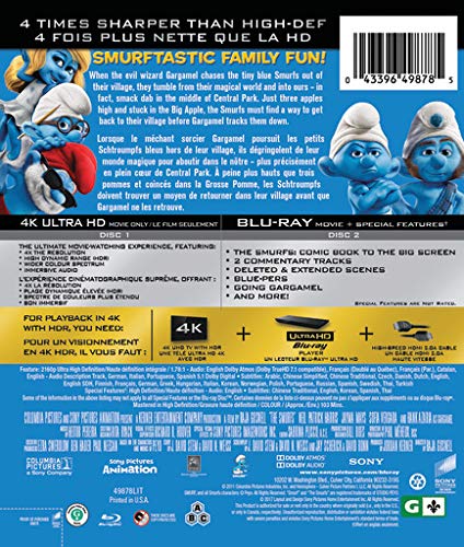 Smurfs - 4K/Blu-Ray