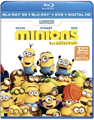 Minions - 3D Blu-Ray/Blu-Ray/DVD