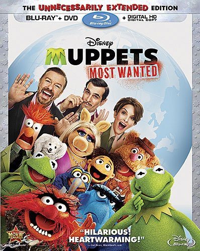 Muppets: Most Wanted (The Unnecessarily Extended Edition) [Blu-ray + DVD + Digital HD] (Bilingual)