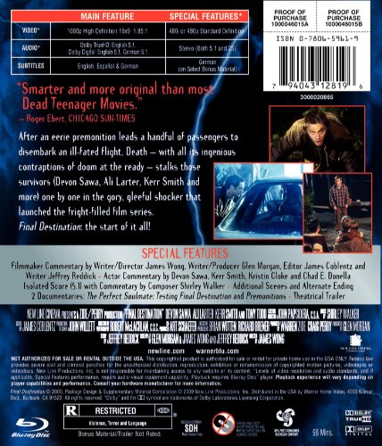 Final Destination - Blu-Ray