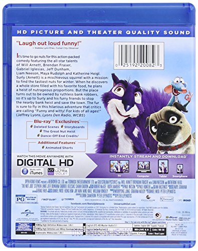 The Nut Job - Blu-Ray/DVD