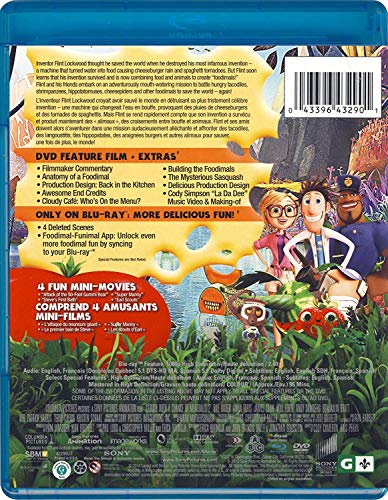 Cloudy with a Chance of Meatballs 2 - Blu-Ray/DVD (Used)