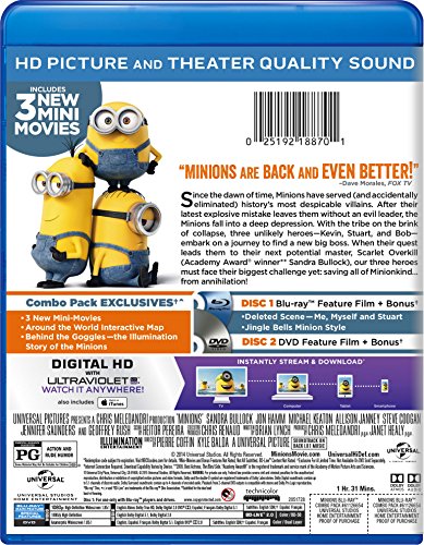 Minions - Blu-Ray/DVD