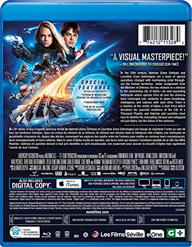 Valerian and the City of a Thousand Planets - Blu-Ray (Used)