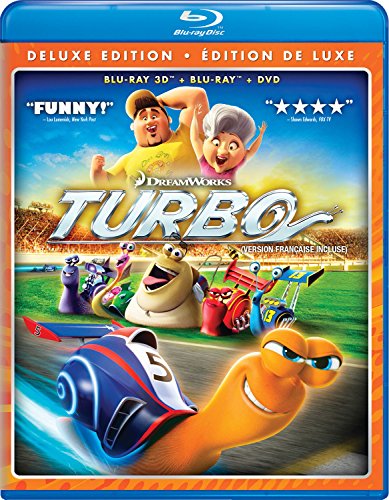 Turbo [Blu-ray 3D + Blu-ray + DVD + Digital Copy] (Bilingual)